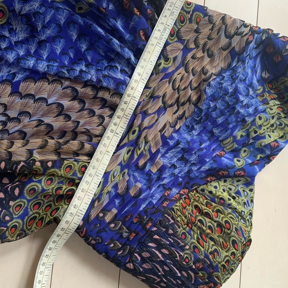 STRAPLESS HIGH LOW BOHO Silky Summer Dress Lined - Picture 7 of 8